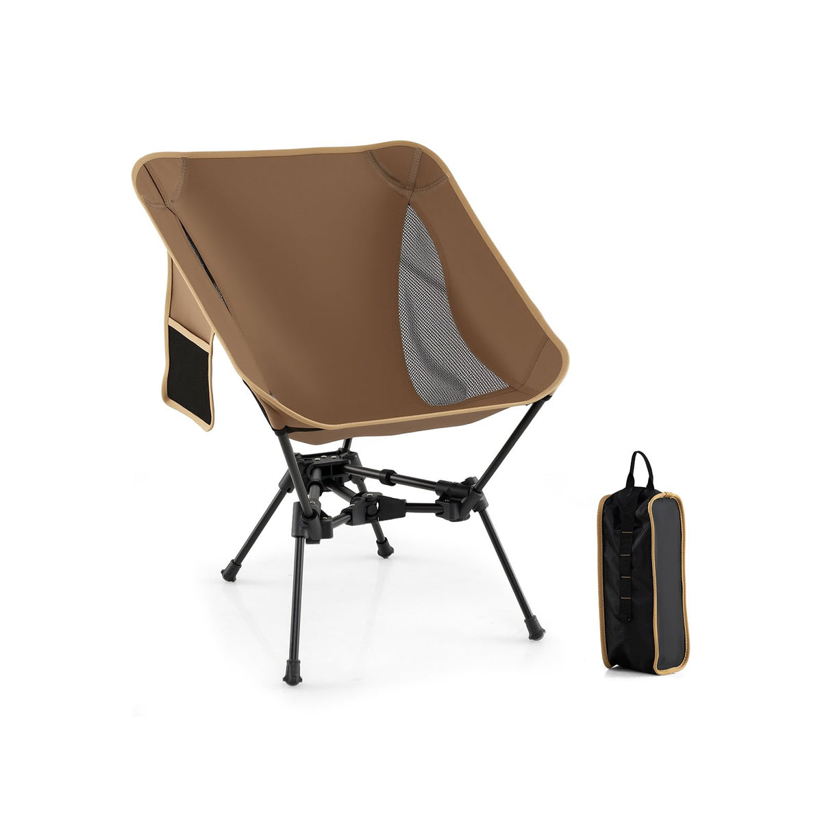 Portable Camping Chair Ultra-Lightweight Foldable Backpacking Chair-