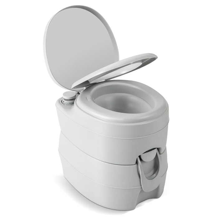 Eco-Friendly Portable Toilet - 20 L Detachable Waste Tank, Ideal for Camping and Outdoor Events - Perfect Solution for Sanitation Needs in Remote Locations