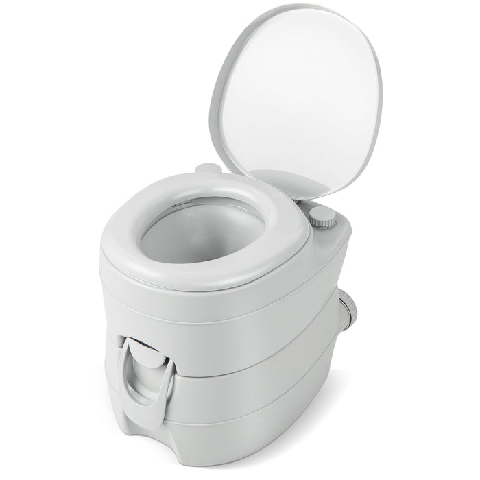 Eco-Friendly Portable Toilet - 20 L Detachable Waste Tank, Ideal for Camping and Outdoor Events - Perfect Solution for Sanitation Needs in Remote Locations