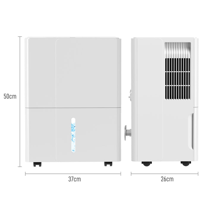 HOMCOM 30L Clothes Dryer Dehumidifier - White