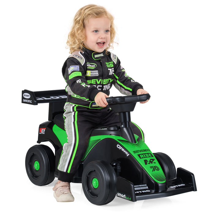 Ride on Car Toddler Sliding Car with 3 Songs Under-Seat Storage-