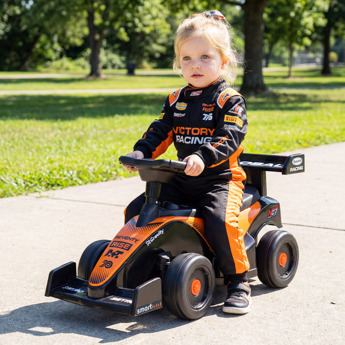 Ride on Car Toddler Sliding Car with 3 Songs Under-Seat Storage-
