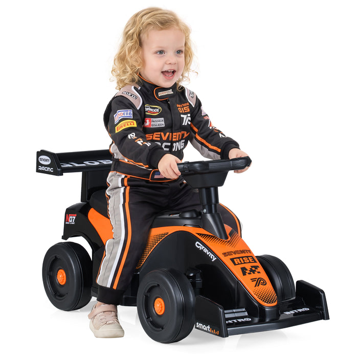 Ride on Car Toddler Sliding Car with 3 Songs Under-Seat Storage-