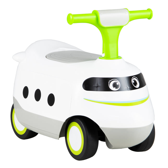 Ride on Push Car for Toddlers Sit to Stand Car with Horn and Under Seat Storage-