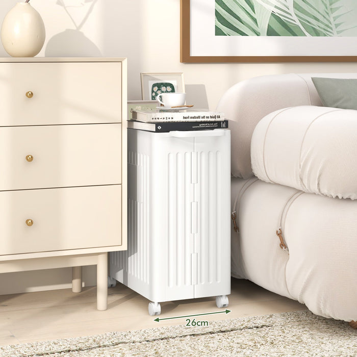 Rolling Yoga Mat Storage Basket Collapsible Laundry Hamper