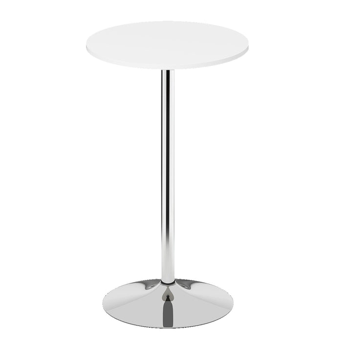 Round Bar Table with Silver Leg and Base for Home Bar-