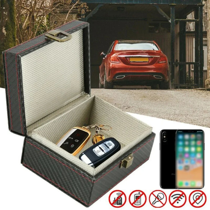 Faraday Key Box — Signal‑Blocking Pouch for Keyless Car Security