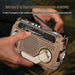 Hand-Crank Emergency Radio & Power Bank — USB, Solar, Bluetooth, DAB