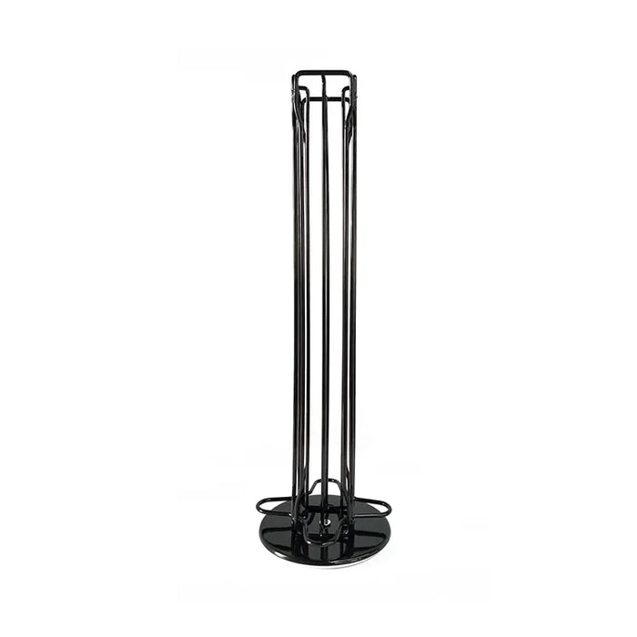 40‑Pod Rotating Coffee Capsule Holder — Metal Stand for Nespresso, Vertuo & Dolce Gusto (Black / Silver / Rose Gold)