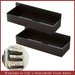 Set of 2 Magnetic Metal Storage Shelves — Fridge & Washing Machine Hanging Rack