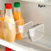 Clear Adjustable Fridge & Cabinet Dividers – Pack of 5/10/15/20