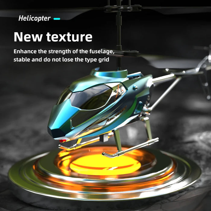 XK913 - 3.5CH RC Light-Up Helicopter with Fall Resistance Feature - Perfect Flying Toy for Boys and Ideal Gift Option