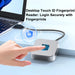USB Fingerprint Reader for Windows Hello with 1.5m Cable — Windows 11/10