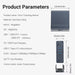 15‑in‑1 USB‑C Docking Station — Dual HDMI & DP 4K@60Hz, PD100W, Gigabit Ethernet, SD/TF, Audio