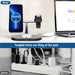 30W 3-in-1 Magnetic Wireless Charger Stand — Fast Charge for iPhone 12–17, Apple Watch (Series 2–8 & SE) & AirPods