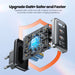 GaN USB‑C Fast Charger 33W / 40W / 67W (PD & QC) — Digital Display on 33W & 67W, EU & KR Plug