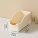 Multi‑Functional Stackable Storage Boxes — Curved Space‑Saving Plastic Organisers (1 or 3, Orange/White)