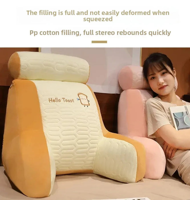 2025 Ice Shreds Panda Memory Foam Lumbar Cushion — Removable Washable Cover, 60x50cm