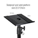 Studio‑Grade Clamp Mount Speaker Stand — Height Adjustable Desktop Platform for Monitors