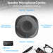 USB Conference Microphone JV801 — Wired Condenser, Touch Control, Omnidirectional, Plug & Play