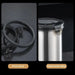 Stainless Steel Airtight Food Storage Jar — 500ml / 900ml / 1400ml, Sealed Canister with Locking Clamp