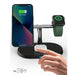 30W 3-in-1 Magnetic Wireless Charger Stand — Fast Charge for iPhone 12–17, Apple Watch (Series 2–8 & SE) & AirPods