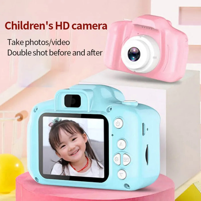 X2 Children - Mini Digital Camera with Picture Taking and Video Recording, Small SLR Toy - Ideal for Young Photographers and Children Learning Photography