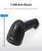 U12 1D/2D Barcode Scanner — Wired, Bluetooth & Wireless for Retail and Logistics