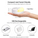 Baby White Noise Machine — USB Rechargeable Sleep Sound Player with Timer & Night Light