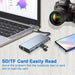 USB‑C 11‑in‑1 Docking Station — 4K HDMI, VGA, 100W PD, 100Mbps Ethernet, SD/TF & Audio for MacBook