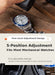 USB Motor Watch Winder Box for Automatic Watches — Rotating Display