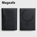 Trifold Magnetic PU Leather MagSafe Card Wallet for iPhone 16/15 Pro/Max/Plus/Mini
