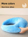 U‑Shape Reading & Gaming Cushion — Crochet Tatting Arm Support for TV, Desk & Travel