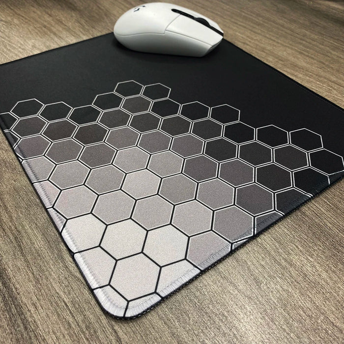 Hexagon Gaming - Mouse Pad XS for PC Gaming, Compact Rubber Laptop Pad, Desktop Decor - Perfect for Gamers and Office use