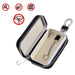 Key Fob Signal-Blocking Pouch — PU Leather Faraday Case, Anti‑Theft