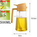 500ml Oil Spray Bottle & Cruet – Refillable Oil Dispenser for Kitchen and BBQ