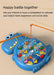 Dinosaur Magnetic Fishing Game — Montessori Rod Toy for 3–6 Years
