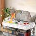 White Portable Medicine Storage Box — Heavy-Duty Plastic Organiser with Drawers & Doors (4/5/6 Floors)