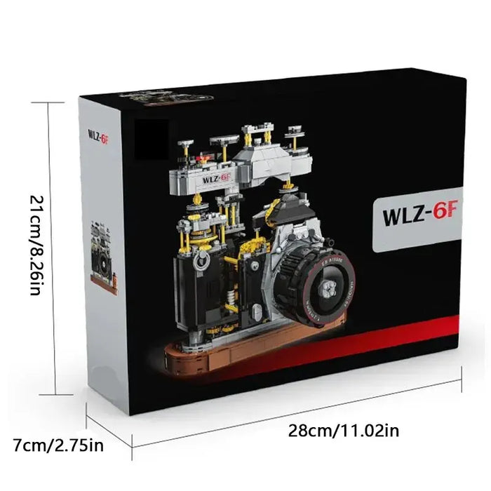 Camera Building Blocks Retro SLR Camera Building Blocks Kit - 1030PCS Film Model Kids ...