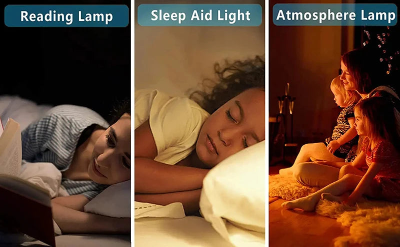 Wake Up Light Alarm Clock with Sunrise & Sunset, Dual Alarms, FM Radio, 7 Colours