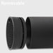 Knife Holder Insert — Black PP/TPR Kitchen Knife Organiser Stand