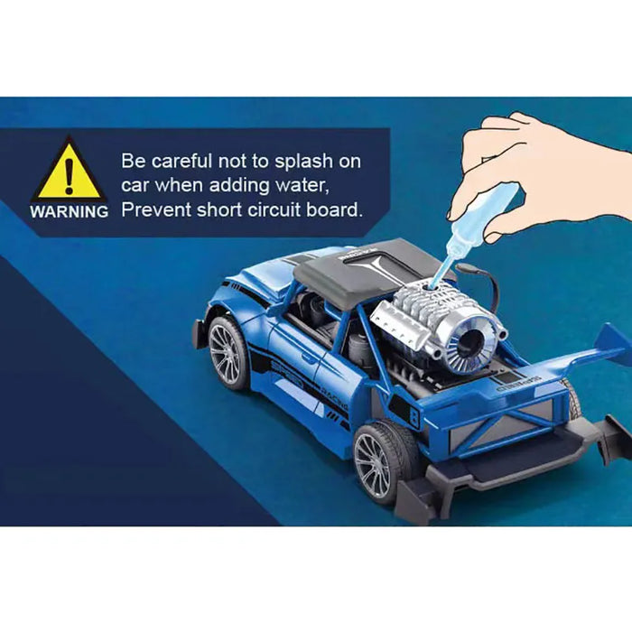 Mini RC Car 1/20 - Drift Racing Car Toy with Remote Control, Spray, and Lights - Ideal Gift for Kids and Children's Day
