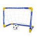 Mini Folding Indoor/Outdoor Football Goal Set with Inflatable Ball