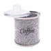 3-Piece Glass Canister Set with Stainless Steel Lids — Airtight Food Storage (10 x 14cm)