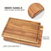 Wooden Cutting Board – Beech or Walnut Chopping Block, Small / Middle / Big