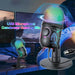 USB Condenser Microphone V5 for Streaming, Karaoke & Gaming – Noise‑Cancelling Tabletop with Phone Stand