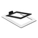 Desktop Speaker Base Stand — Carbon Steel Support for Computer Speakers (Single Stand)