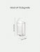 Wall‑Mounted Electric Toothbrush Holder — Clear Plastic Storage Rack