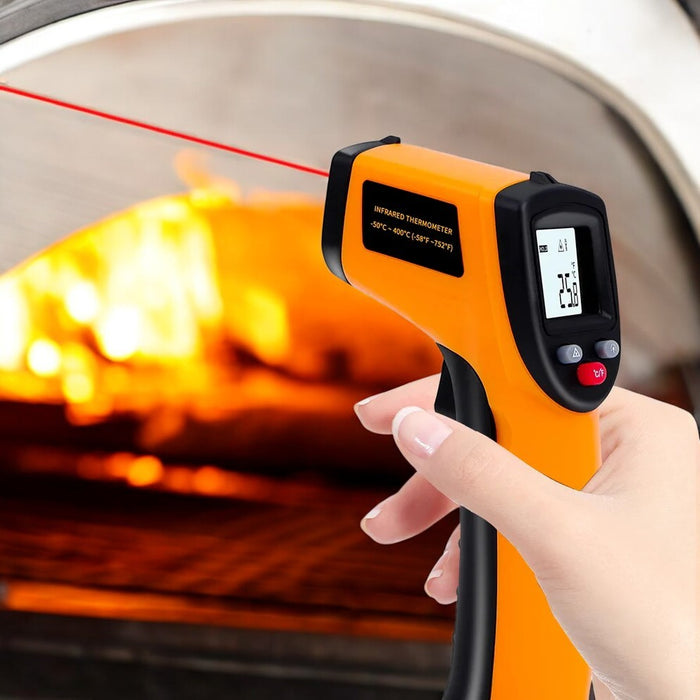 Infrared Thermometer, Digital Pyrometer, Non-Contact Laser, -50~400 ℃ IR Laser Temp Meter, Industrial Pyrometer - Ideal for Professionals Requiring Accurate Temperature Measurements