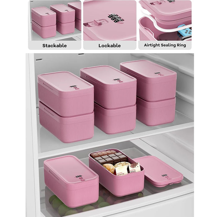 Lockable 2L Storage Box – Plastic Lock Box for Home, Office & School